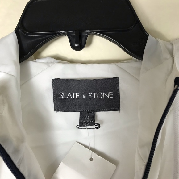 NEW Slate & Stone colorblock hooded windbreaker - Picture 6 of 7